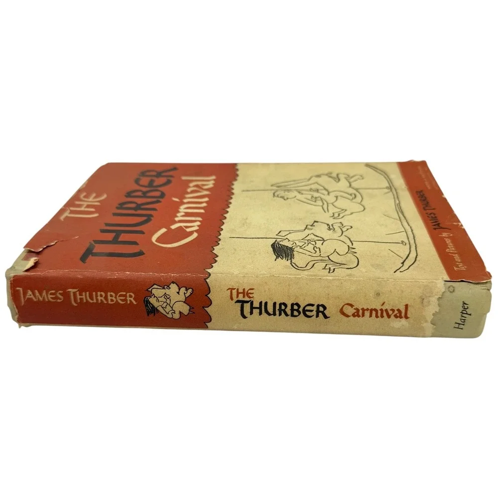 The Thurber Carnival James Thurber Hardcover Vintage Book Harper‎ Brothers 1945